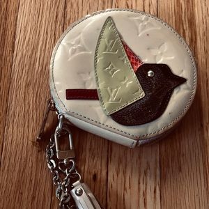 AUTHENTIC ❤️Louis Vuitton Coin Purse with Bird